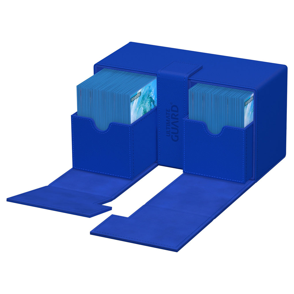 Productafbeelding Ultimate Guard Twin Flip'n'Tray 200+ Xenoskin - Blauw