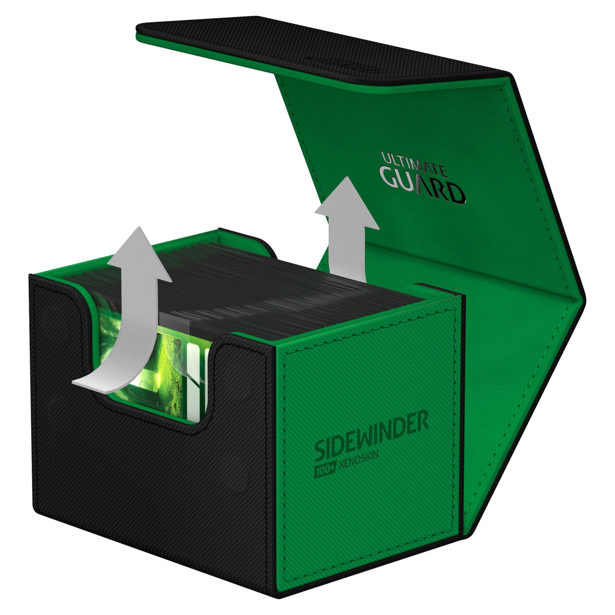 Produktbild Ultimate Guard Sidewinder 100+ Xenoskin Synergy - Black/Green