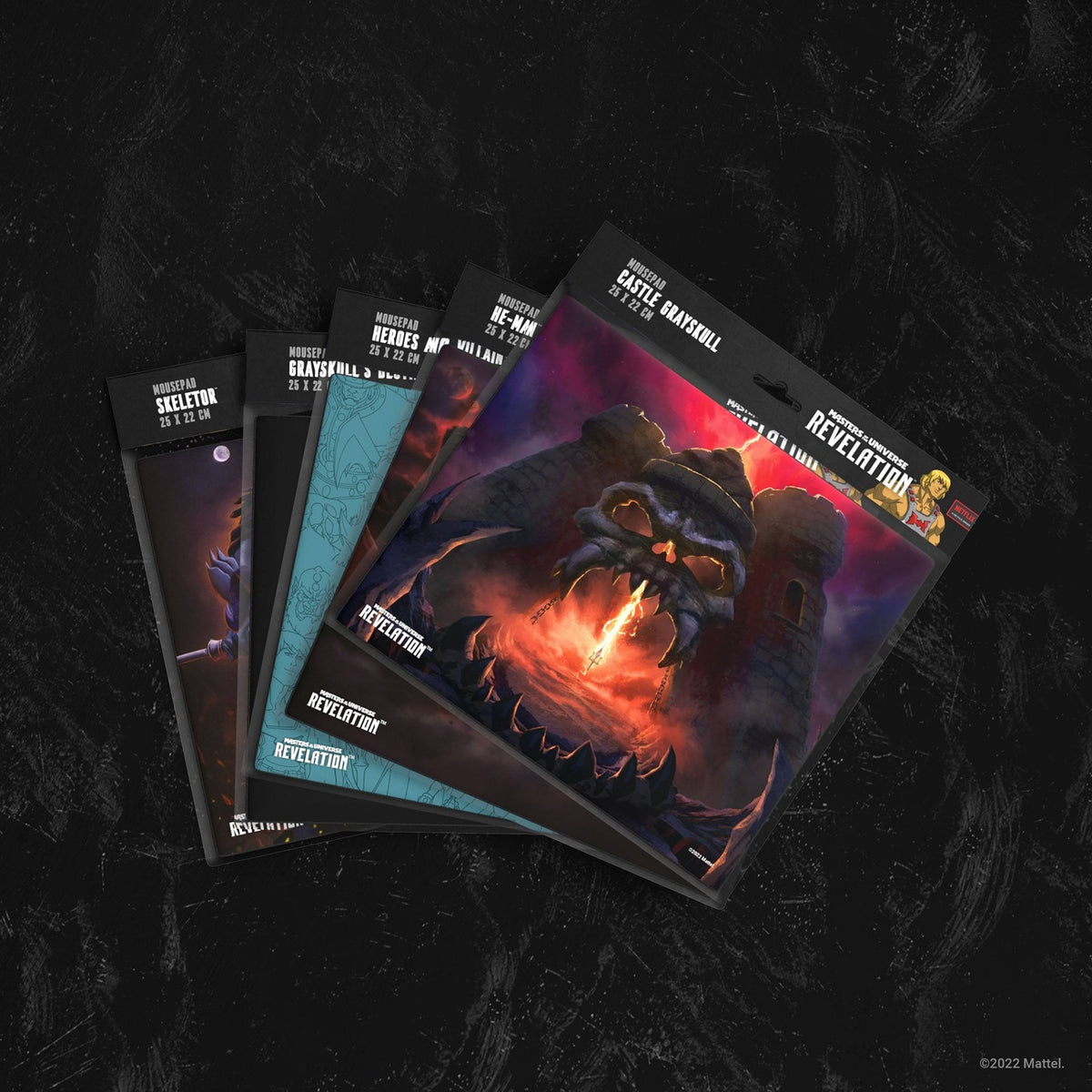 Productafbeelding Masters of the Universe: Revelation™ Muismat Castle Grayskull 25 x 22 cm