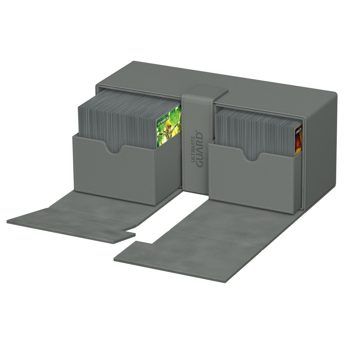 Productafbeelding Ultimate Guard Twin Flip'n'Tray 266+ Xenoskin - Grijs