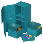 Image produit Ultimate Guard Twin Flip'n'Tray 266+ Xenoskin - Pétrole