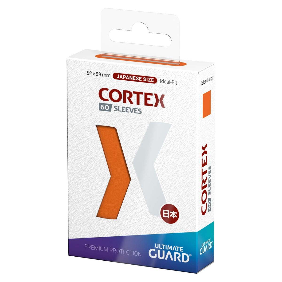 Produktbild Ultimate Guard Cortex Sleeves Japanese Size (60) - Orange