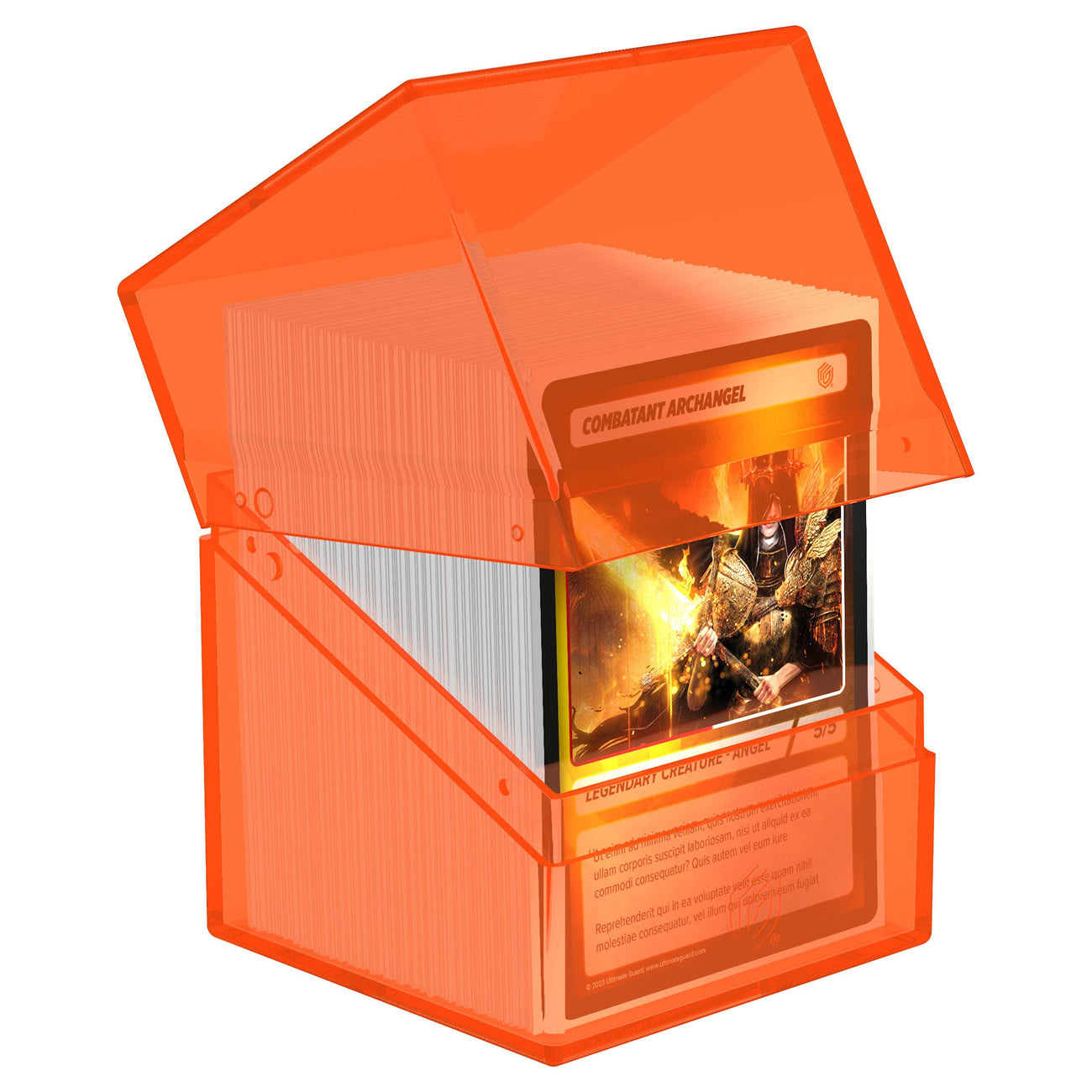 Productafbeelding Ultimate Guard Boulder 100+ Clear - Poppy Topaz