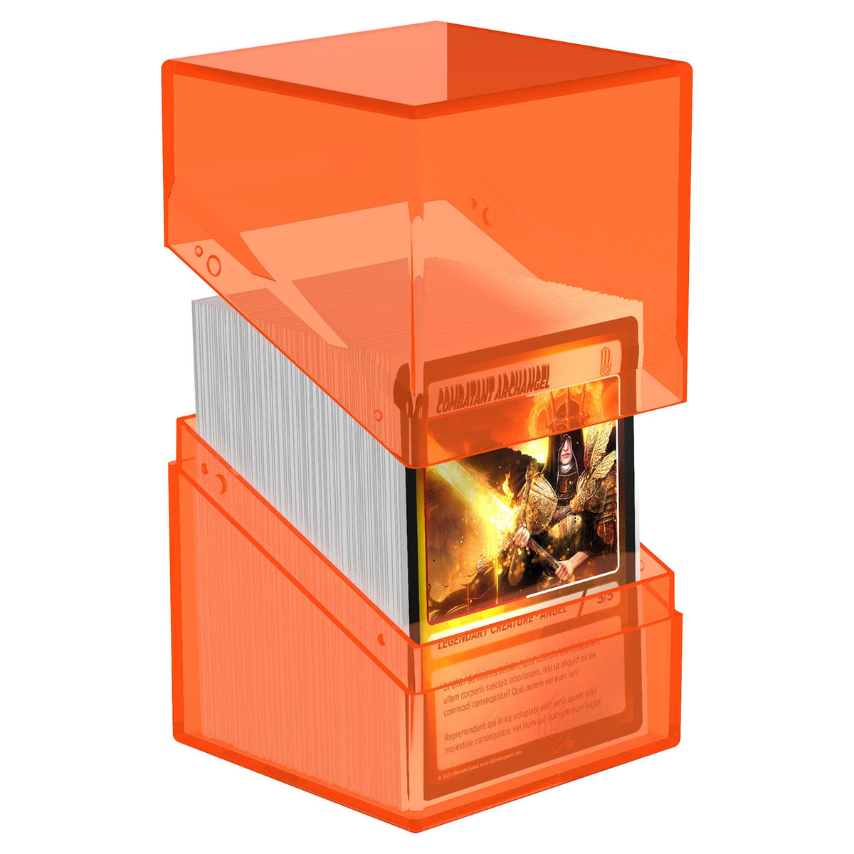 Productafbeelding Ultimate Guard Boulder 100+ Clear - Poppy Topaz
