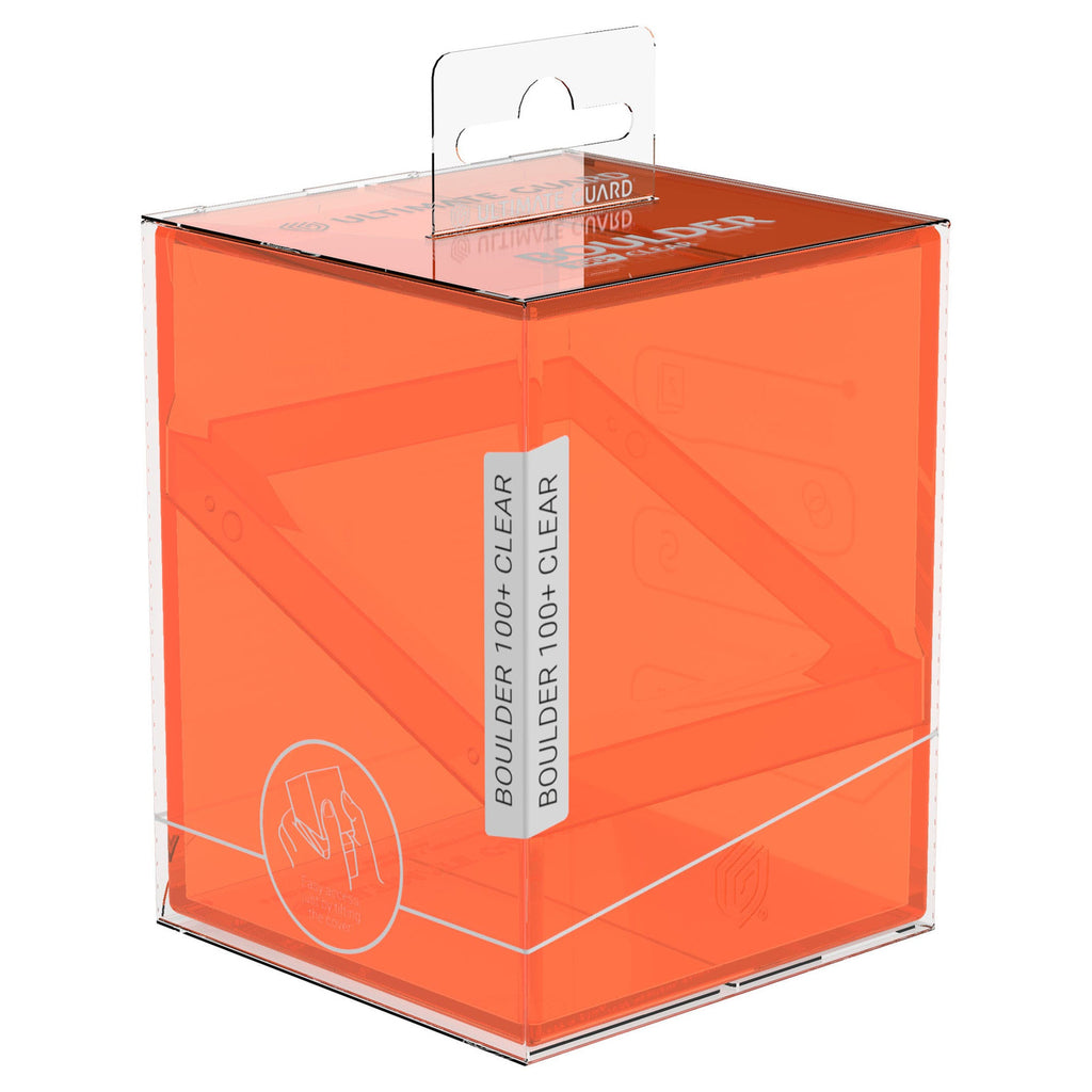 Productafbeelding Ultimate Guard Boulder 100+ Clear - Poppy Topaz