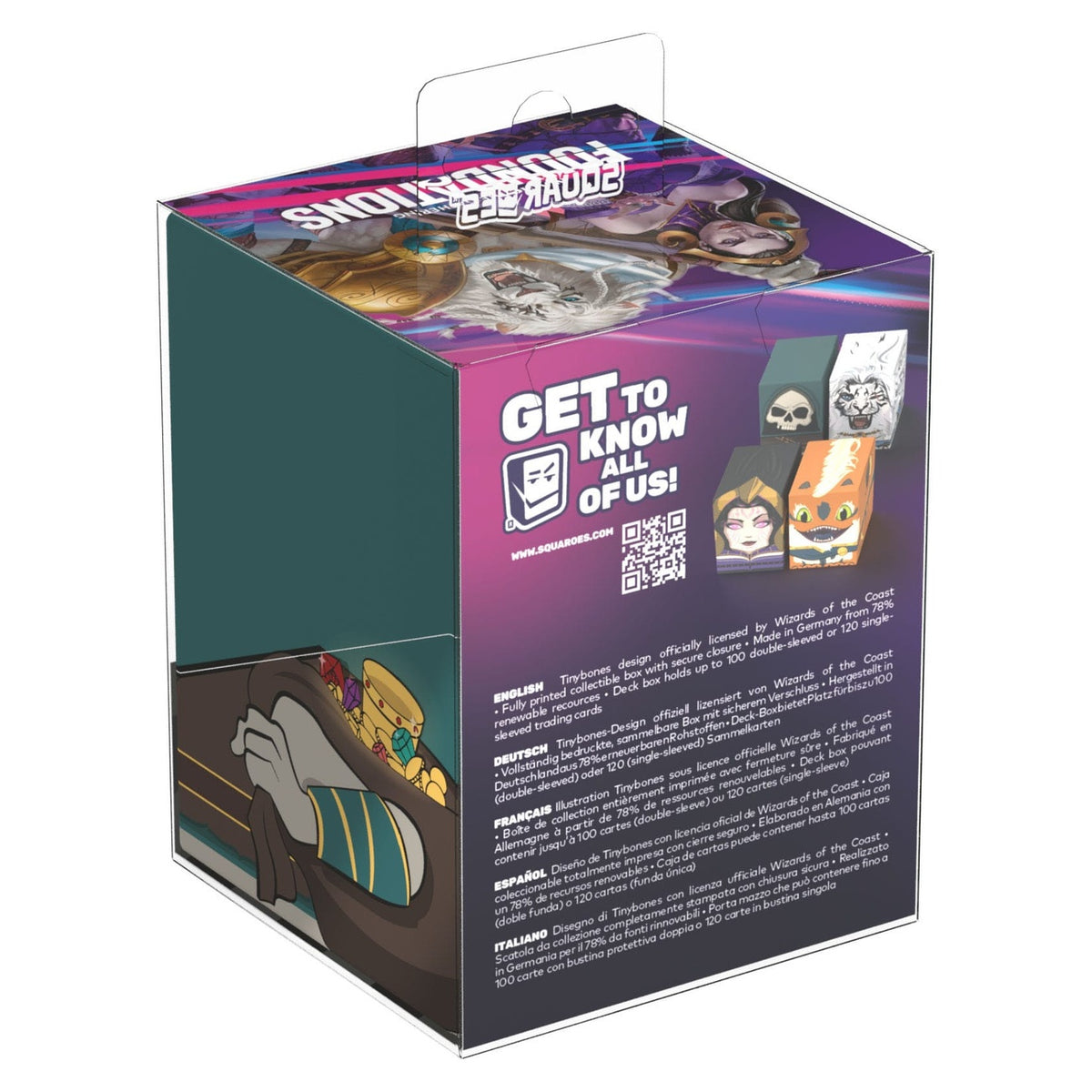 Productafbeelding Squaroes Squaroe Magic: The Gathering "Foundations" MTG003 - Tinybones