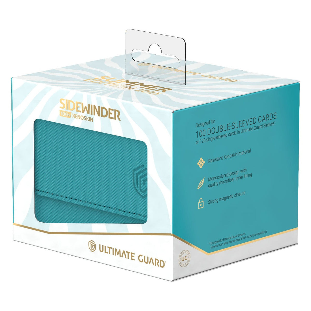 Productafbeelding Ultimate Guard Sidewinder 100+ Xenoskin "Summer Edition 2025" - Lagoon
