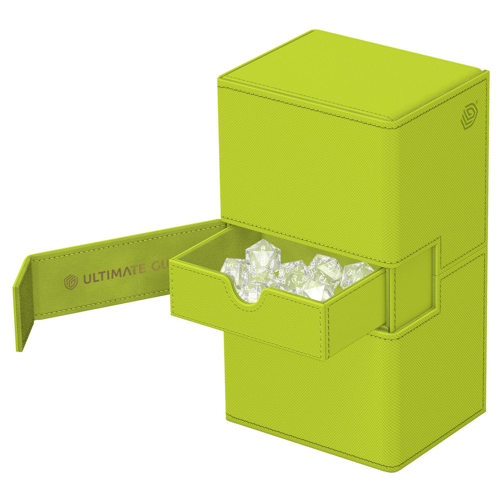 Productafbeelding Ultimate Guard Twin Flip'n'Tray 200+ Xenoskin "Summer Edition 2025" - Lime