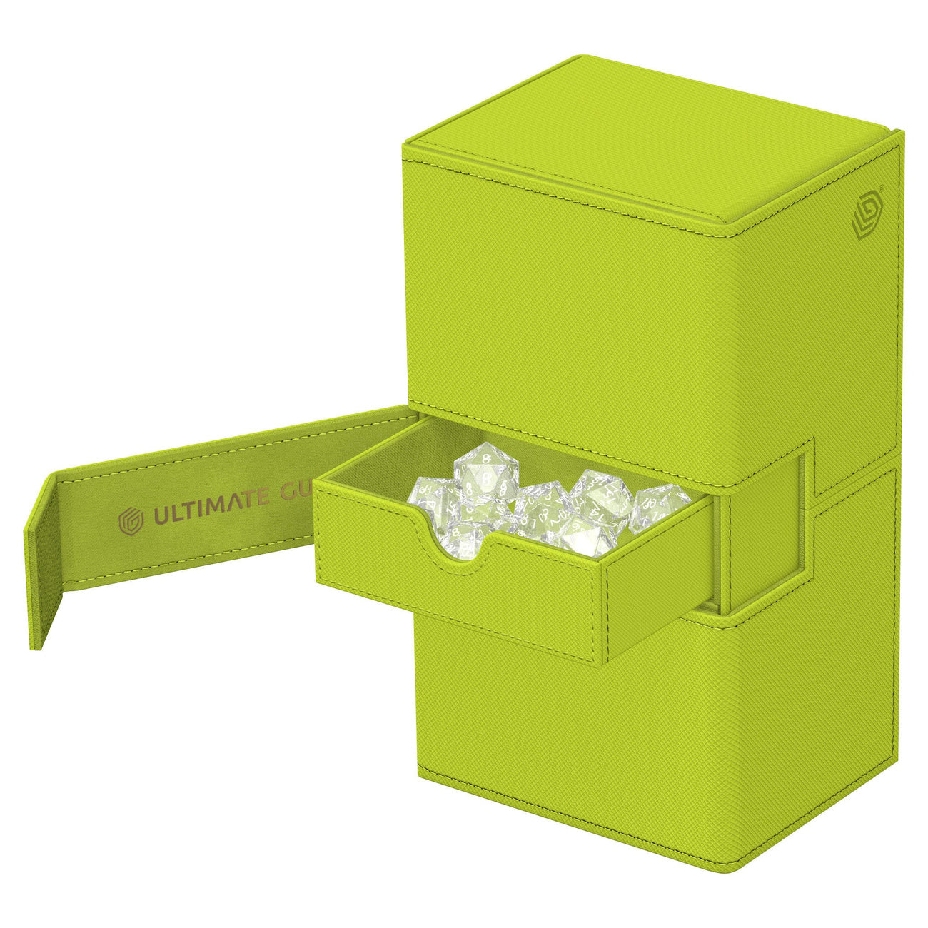 Productafbeelding Ultimate Guard Twin Flip'n'Tray 200+ Xenoskin "Summer Edition 2025" - Lime