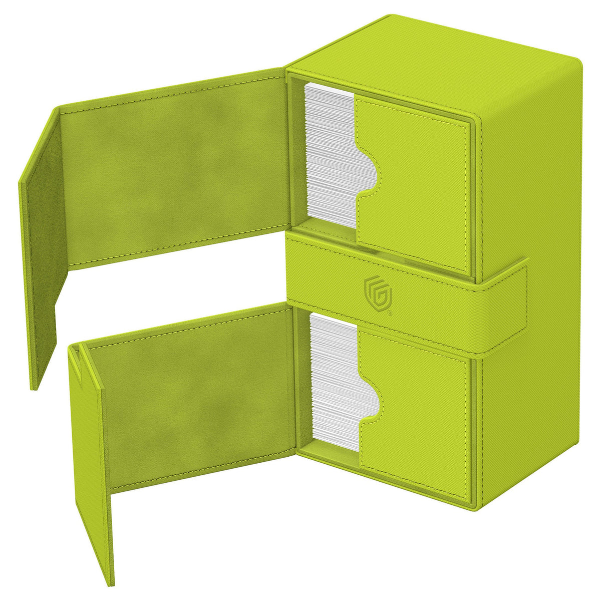 Productafbeelding Ultimate Guard Twin Flip'n'Tray 200+ Xenoskin "Summer Edition 2025" - Lime
