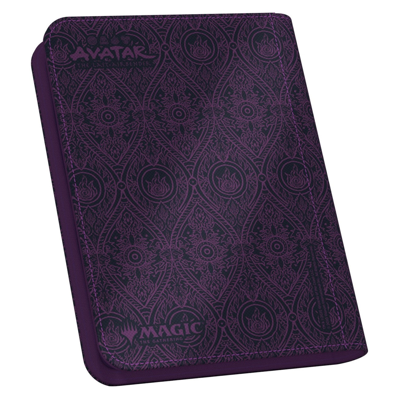 Image produit Ultimate Guard Zipfolio 160 Xenoskin Magic: The Gathering | Avatar : Le dernier maître de l’air - Mana noir