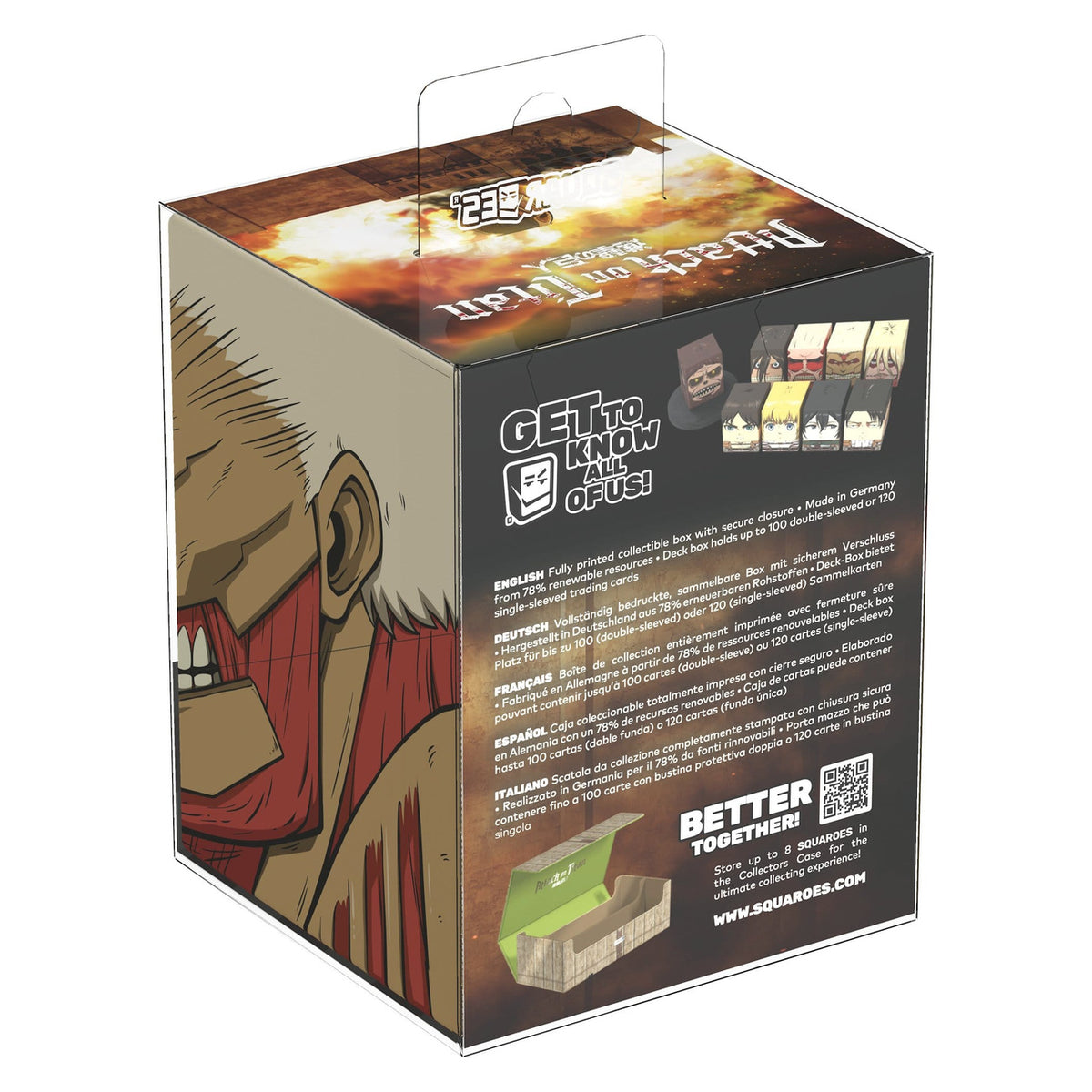 Productafbeelding Squaroes Squaroe Attack on Titan AOT007 - Gepantserde Titan