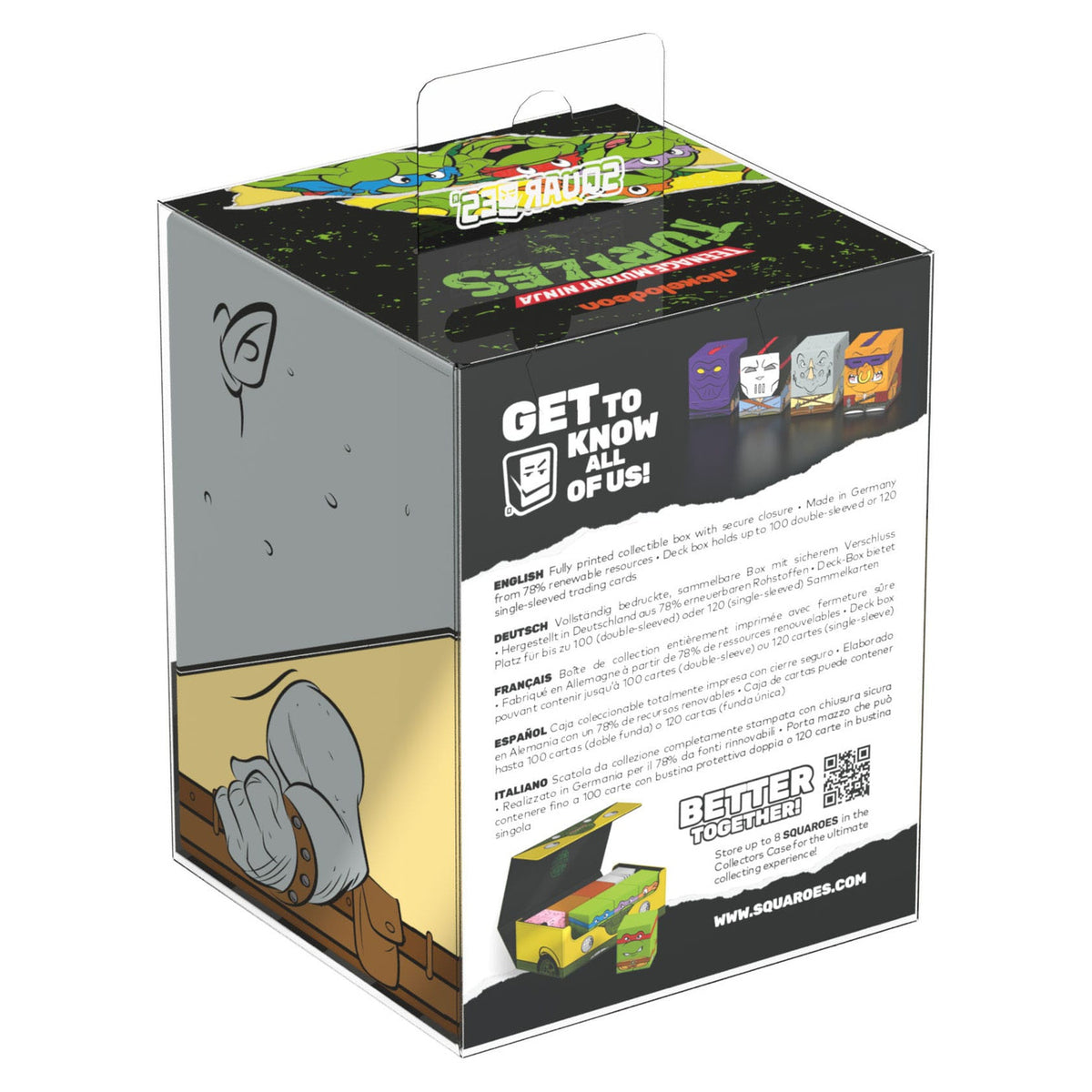 Productafbeelding Squaroes Squaroe Teenage Mutant Ninja Turtles™ NT010 - Rocksteady