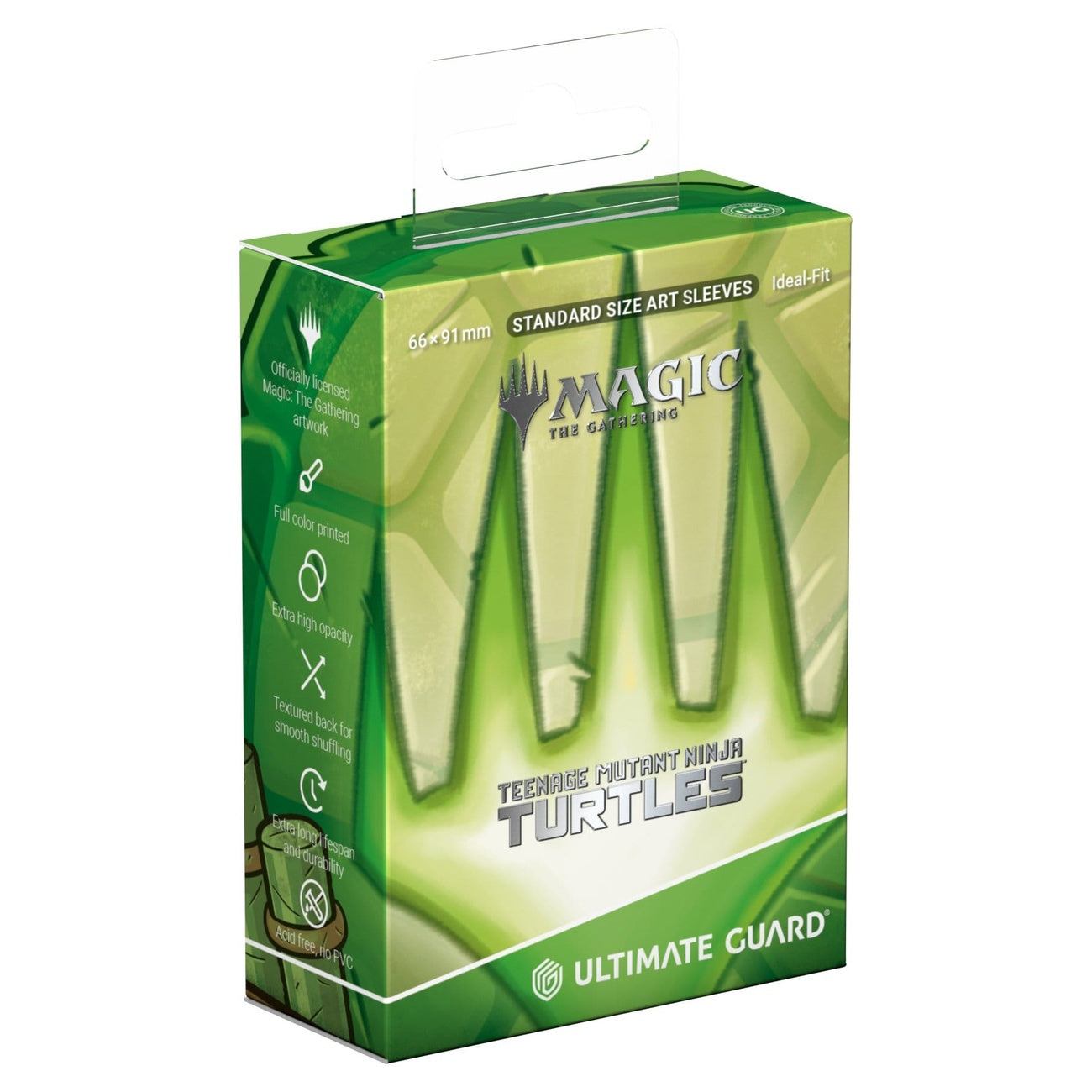 Image produit Ultimate Guard Art Sleeves Magic: The Gathering | Tortues Ninja - Symbole de planeswalker tortue