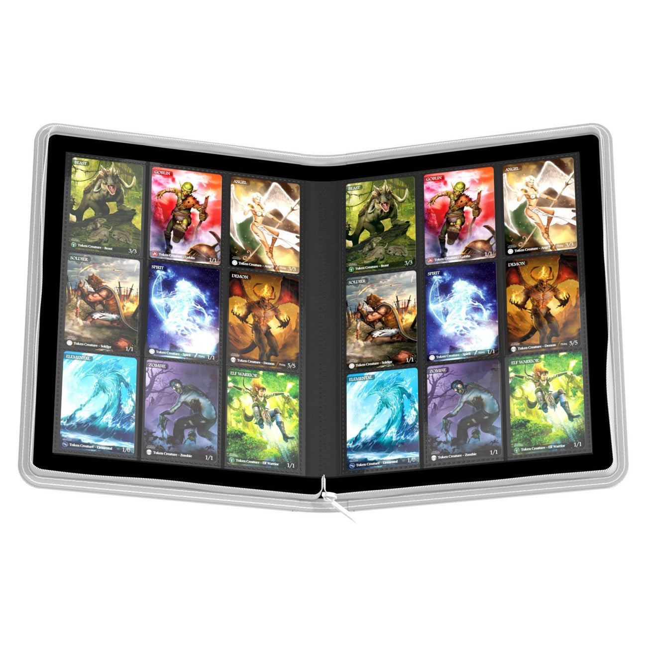 Productafbeelding Ultimate Guard Zipfolio 360 18-vaks Xenoskin - Wit