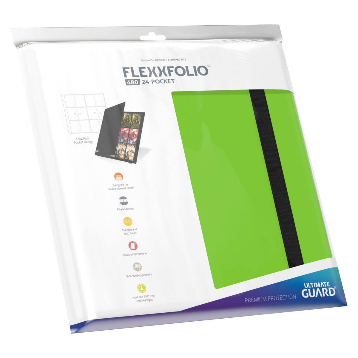 Productafbeelding Ultimate Guard Flexxfolio 480 24-pocket - Lichtgroen