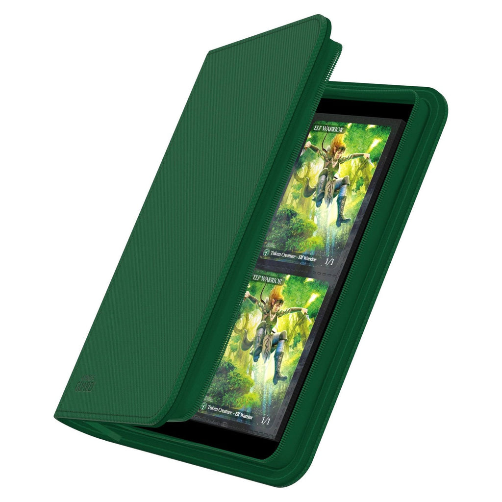 Image produit Ultimate Guard Zipfolio 160 8-Pocket Xenoskin - Vert