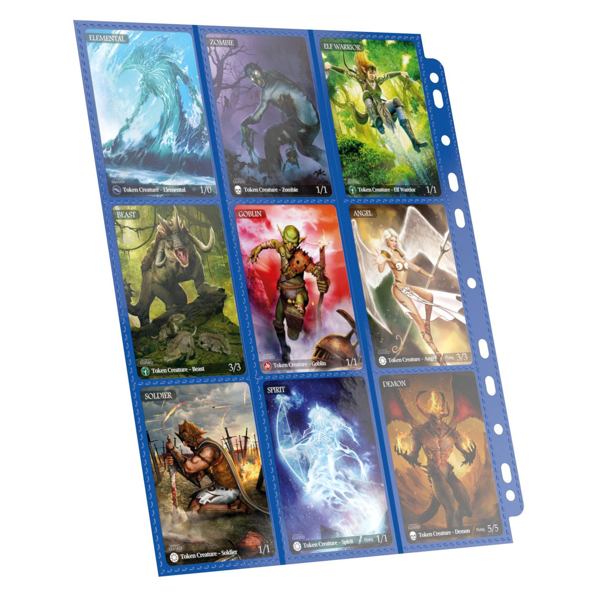 Produktbild Ultimate Guard 18-Pocket Pages Side-Loading (10) - Blue