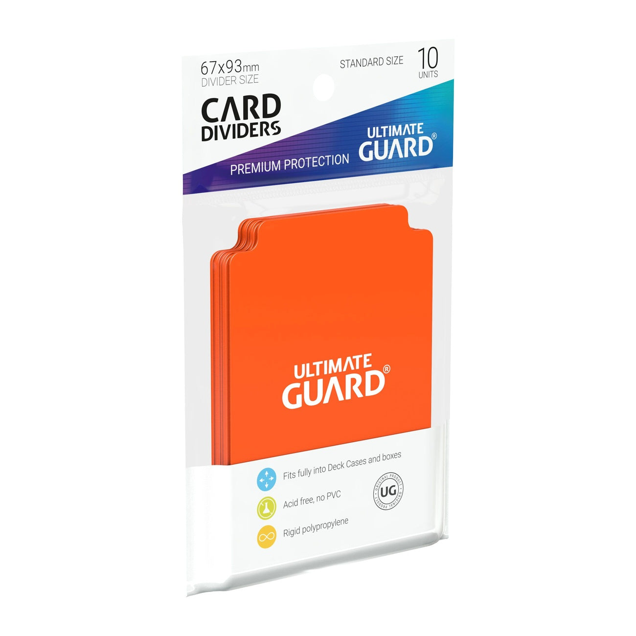 Produktbild Ultimate Guard Card Dividers Standard Size (10) - Orange