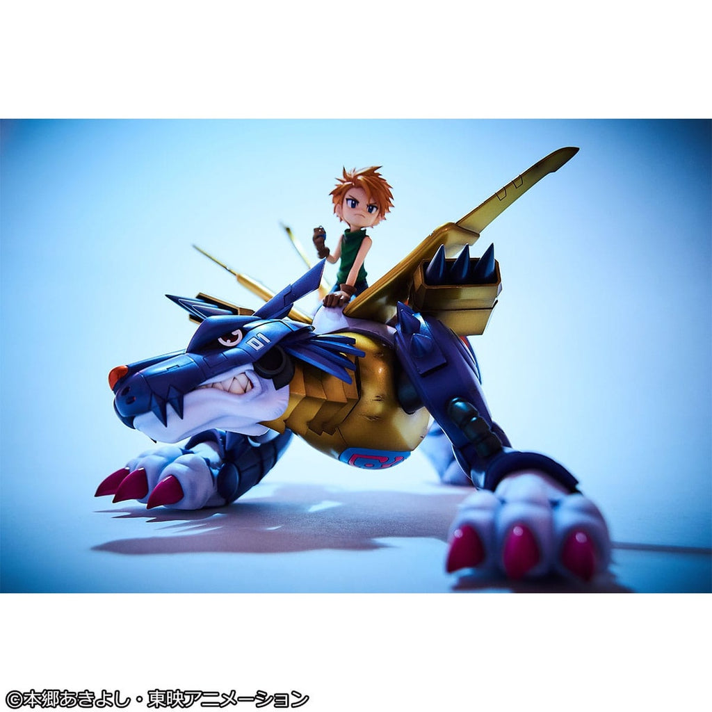 Image produit Digimon Adventure Precious G.E.M. Series Statue PVC Metal Garurumon & Ishida Yamato 30 cm
