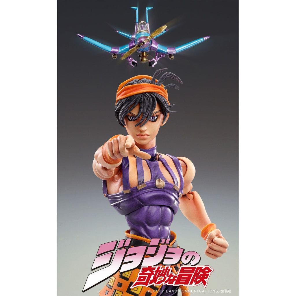 Image produit JoJo's Bizarre Adventure Partie 5 : Golden Wind Figurine articulée Chozokado Narancia Ghirga & Aerosmith 15 cm