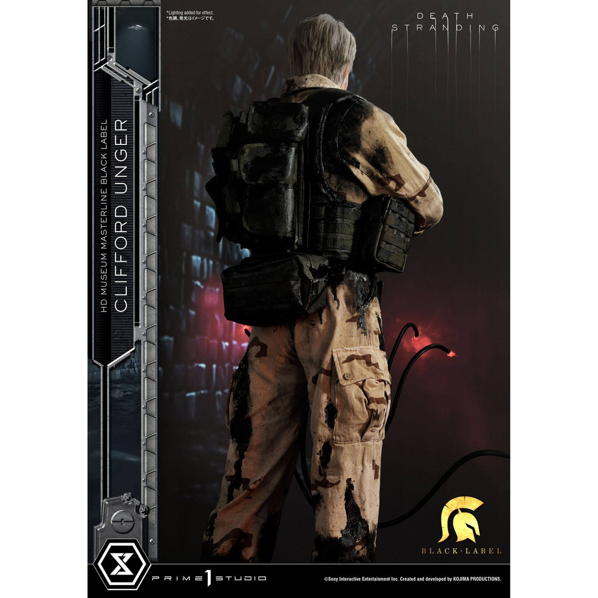 Productafbeelding Death Stranding Beeld 1/2 Clifford Unger Black Label 103 cm