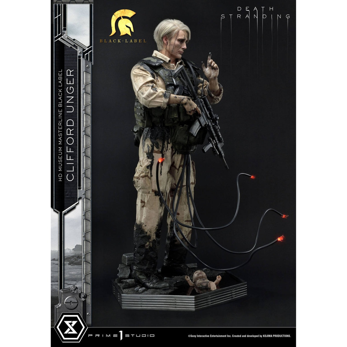 Productafbeelding Death Stranding Beeld 1/2 Clifford Unger Black Label 103 cm