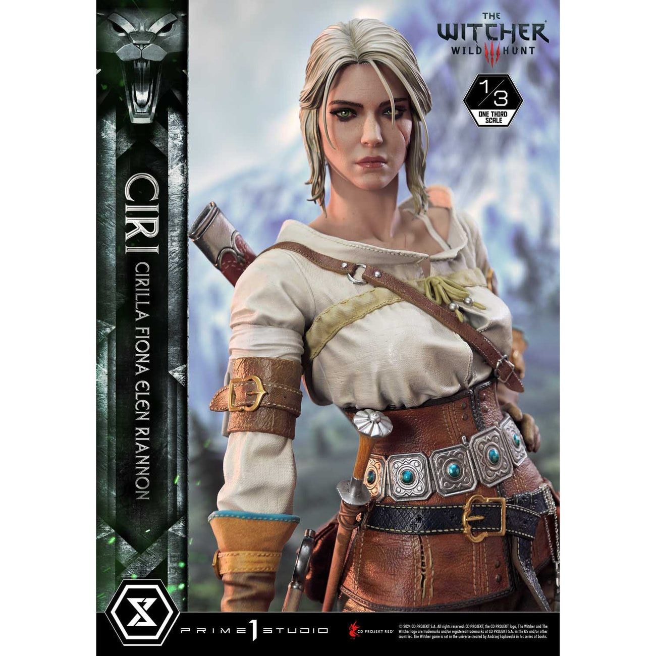 Produktbild The Witcher 3: Wild Hunt Museum Masterline Statue 1/3 Wild Hunt Ciri Fiona Elen Riannon 81 cm