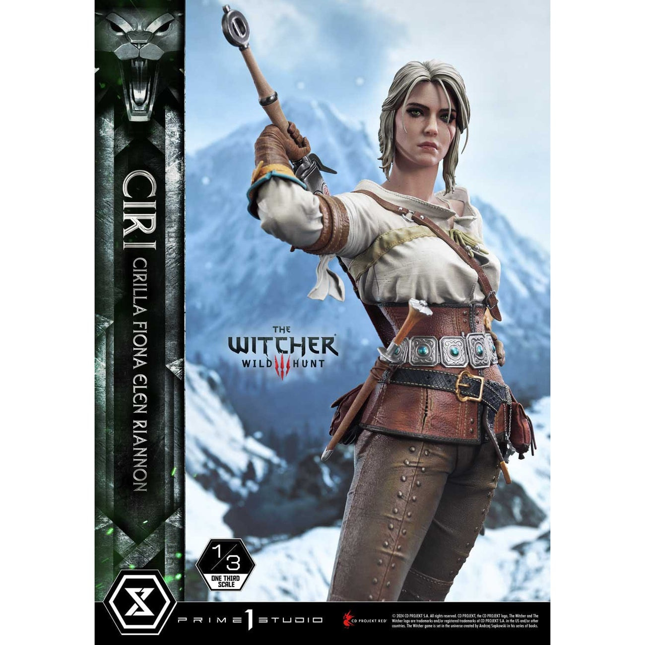 Produktbild The Witcher 3: Wild Hunt Museum Masterline Statue 1/3 Wild Hunt Ciri Fiona Elen Riannon 81 cm