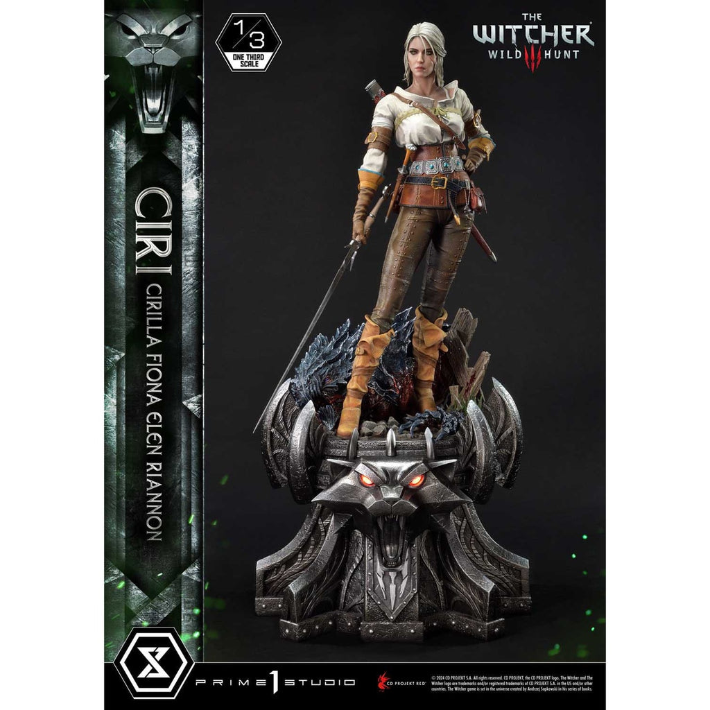 Image produit The Witcher 3: Wild Hunt Museum Masterline Statue 1/3 Chasse sauvage Ciri Fiona Elen Riannon 81 cm