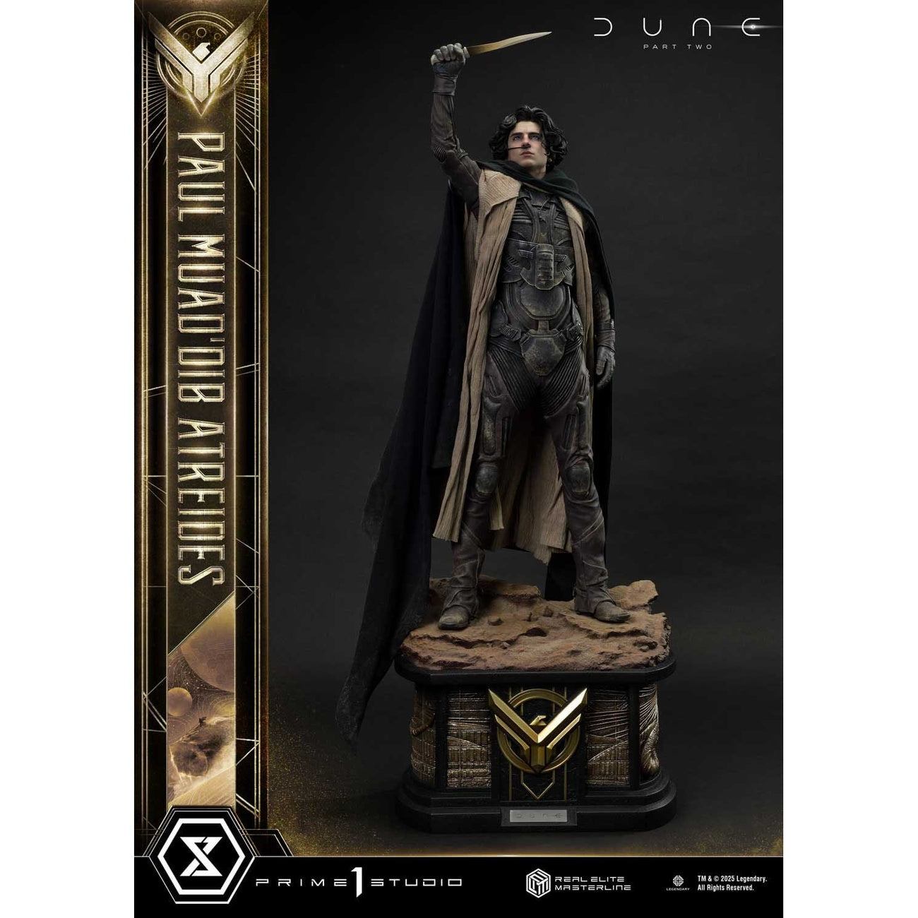 Produktbild Dune: Part Two Real Elite Masterline Series Statue 1/3 Paul Atreides 90 cm