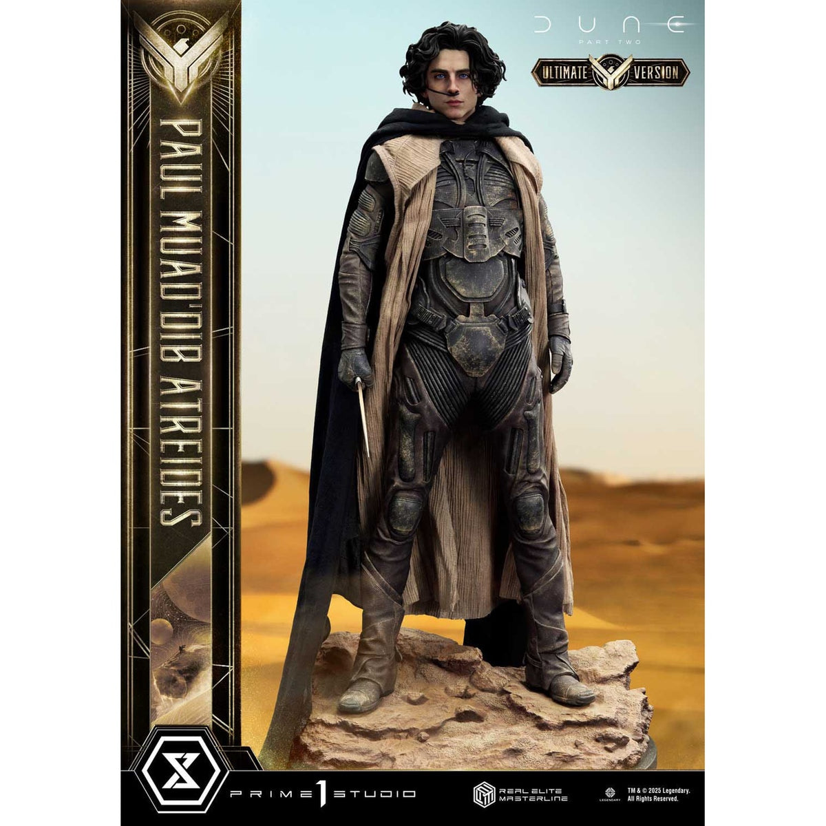 Produktbild Dune: Part Two Real Elite Masterline Series Statue 1/3 Paul Atreides Ultimate Bonus Version 90 cm