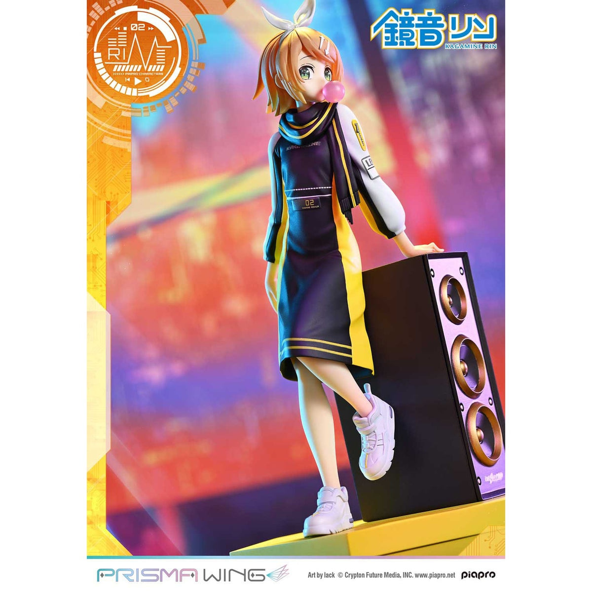 Productafbeelding Vocaloid Piapro Characters Prisma Wing PVC Beeld 1/7 Kagamine Rin (Art by lack) 21 cm