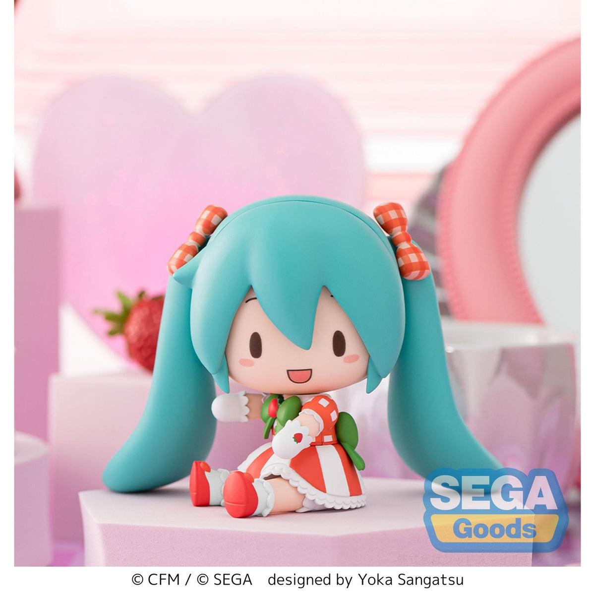 Productafbeelding Character Vocal Series 01: Hatsune Miku Fuwa Petit Chibi Figuur Hatsune Miku x Love and Berry Dress Up and Dance! Lovely