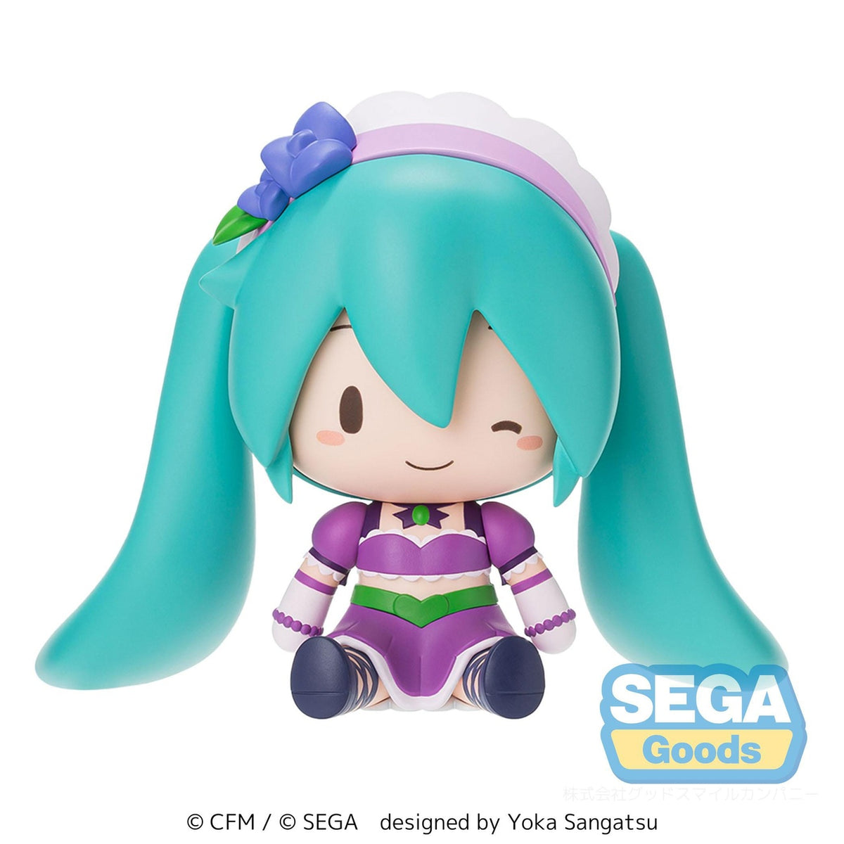 Productafbeelding Character Vocal Series 01: Hatsune Miku Fuwa Petit chibi-figuur Hatsune Miku x Love and Berry Dress Up and Dance! Sparkly