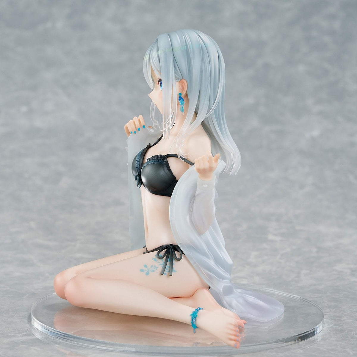 Produktbild Original Character PVC Statue 1/7 Silver-Haired Girl Sky Blue Morning Special Outfit Ver. by Fuumi Illustration 16 cm
