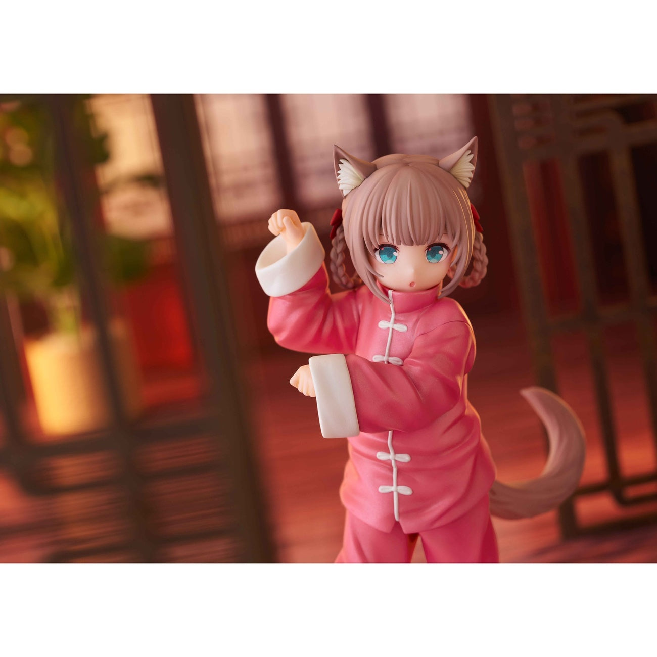 Produktbild My Cat Is a Kawaii Girl Palette Dress-Up Collection Statue Kinako Nyang fu Ver. 15 cm