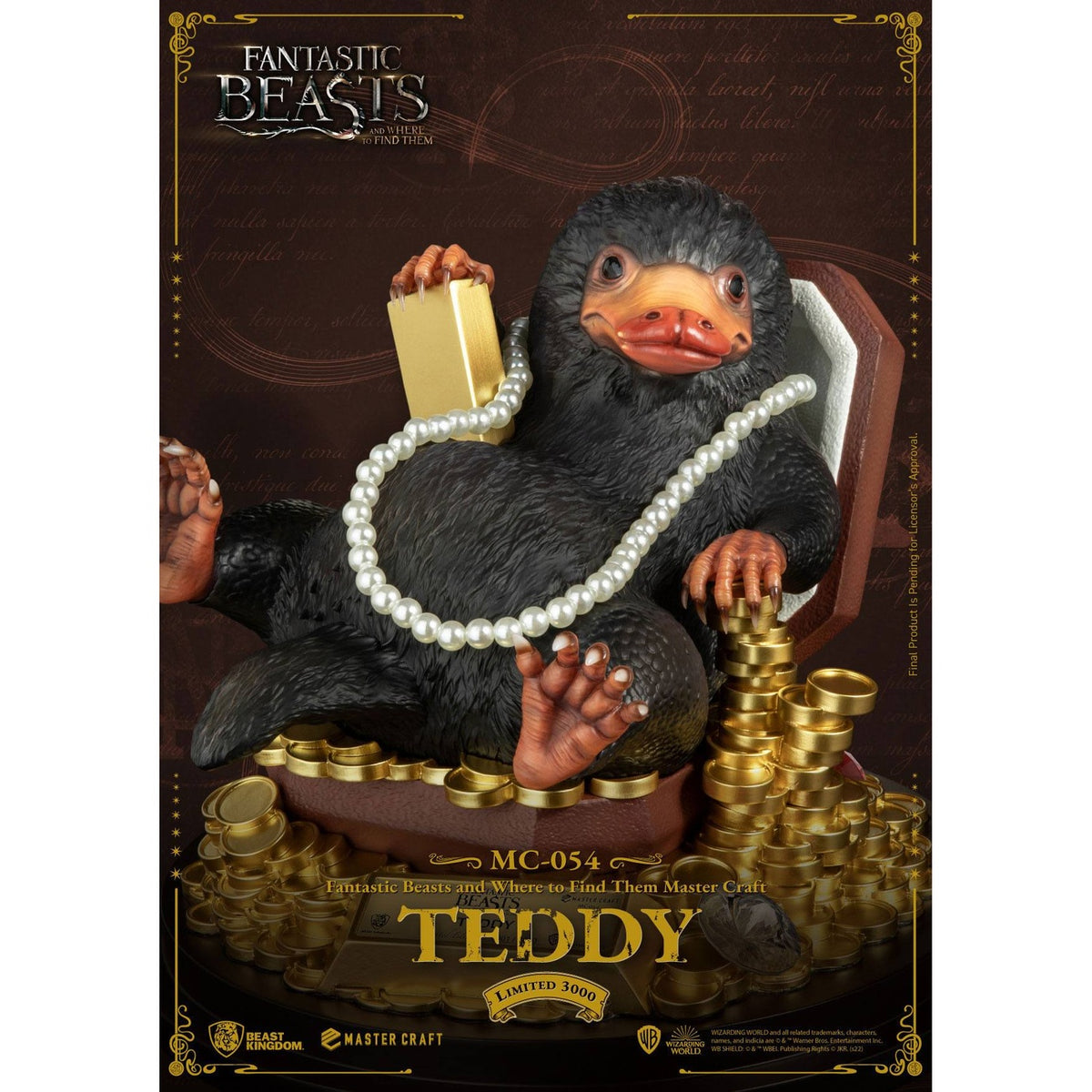 Image produit Les Animaux fantastiques Statue Master Craft Teddy 21 cm