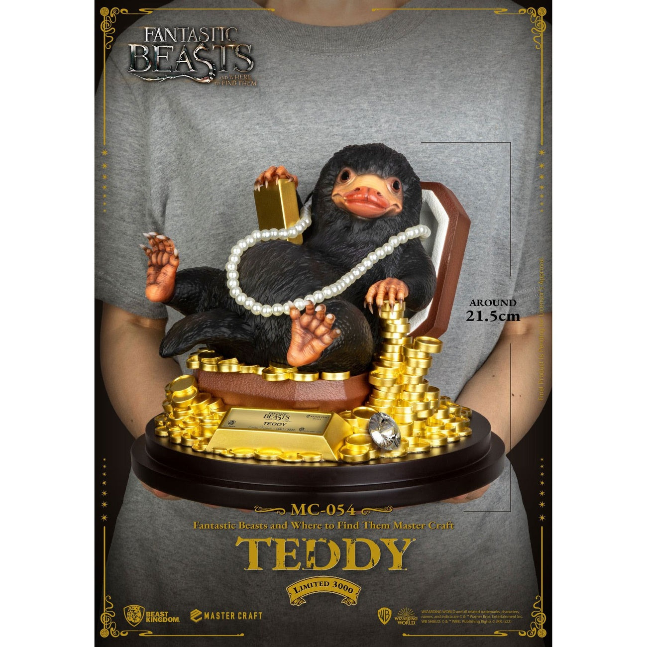 Image produit Les Animaux fantastiques Statue Master Craft Teddy 21 cm