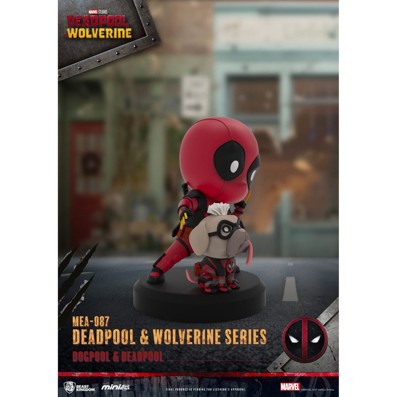 Productafbeelding Deadpool 3 Deadpool & Wolverine Series Mini Egg Attack Figuren Set 8 cm