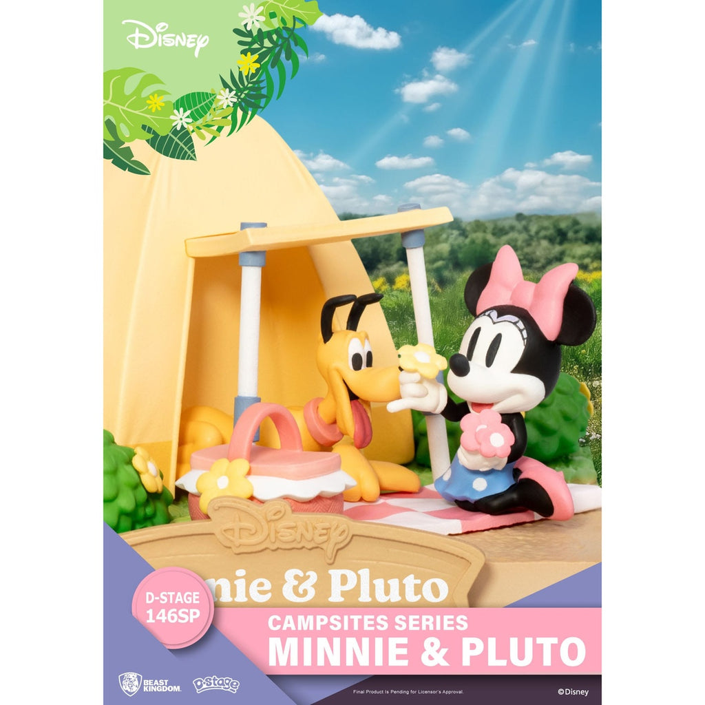 Produktbild Disney D-Stage Campsite Series PVC Diorama Mini & Pluto Special Edition 10 cm