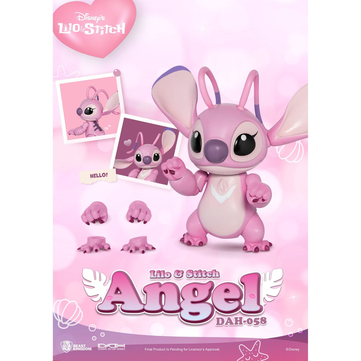 Produktbild Disney Dynamic 8ction Heroes Actionfigur 1/9 Angel (Lilo & Stitch) 16 cm