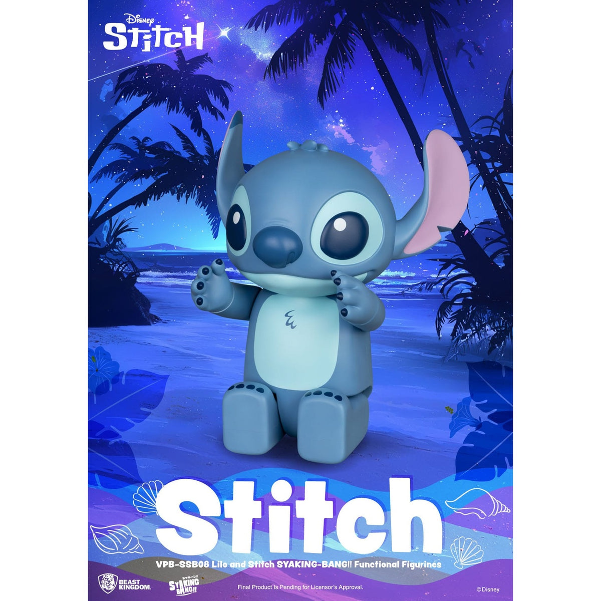 Produktbild Lilo & Stitch Syaking Bang Vinyl Spardose Stitch 30 cm