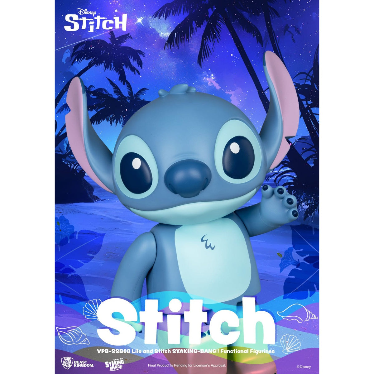 Produktbild Lilo & Stitch Syaking Bang Vinyl Spardose Stitch 30 cm