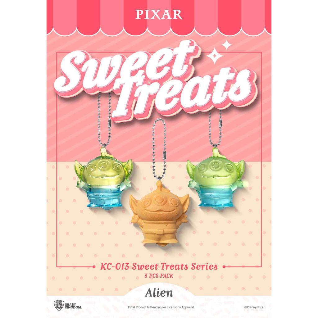 Productafbeelding Pixar Sweet Treats Series Sleutelhanger 3-pack 4 cm