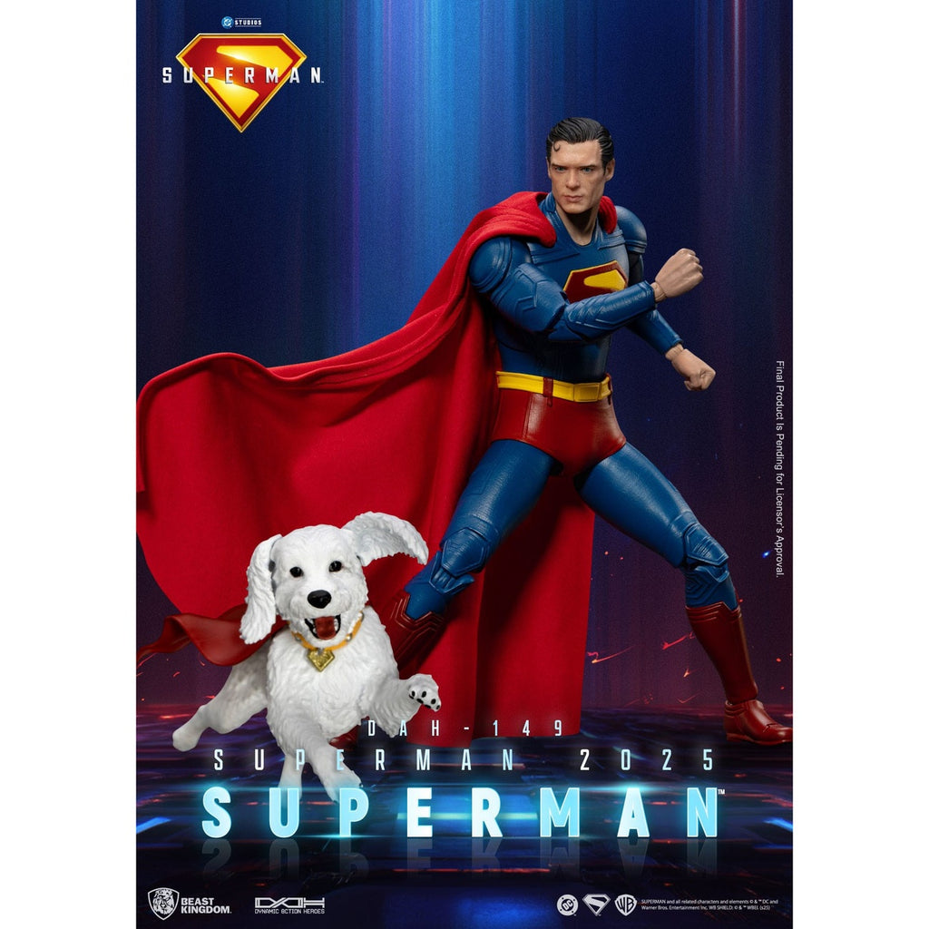 Productafbeelding Superman (2025) Actiefiguur Superman & Krypto 21 cm