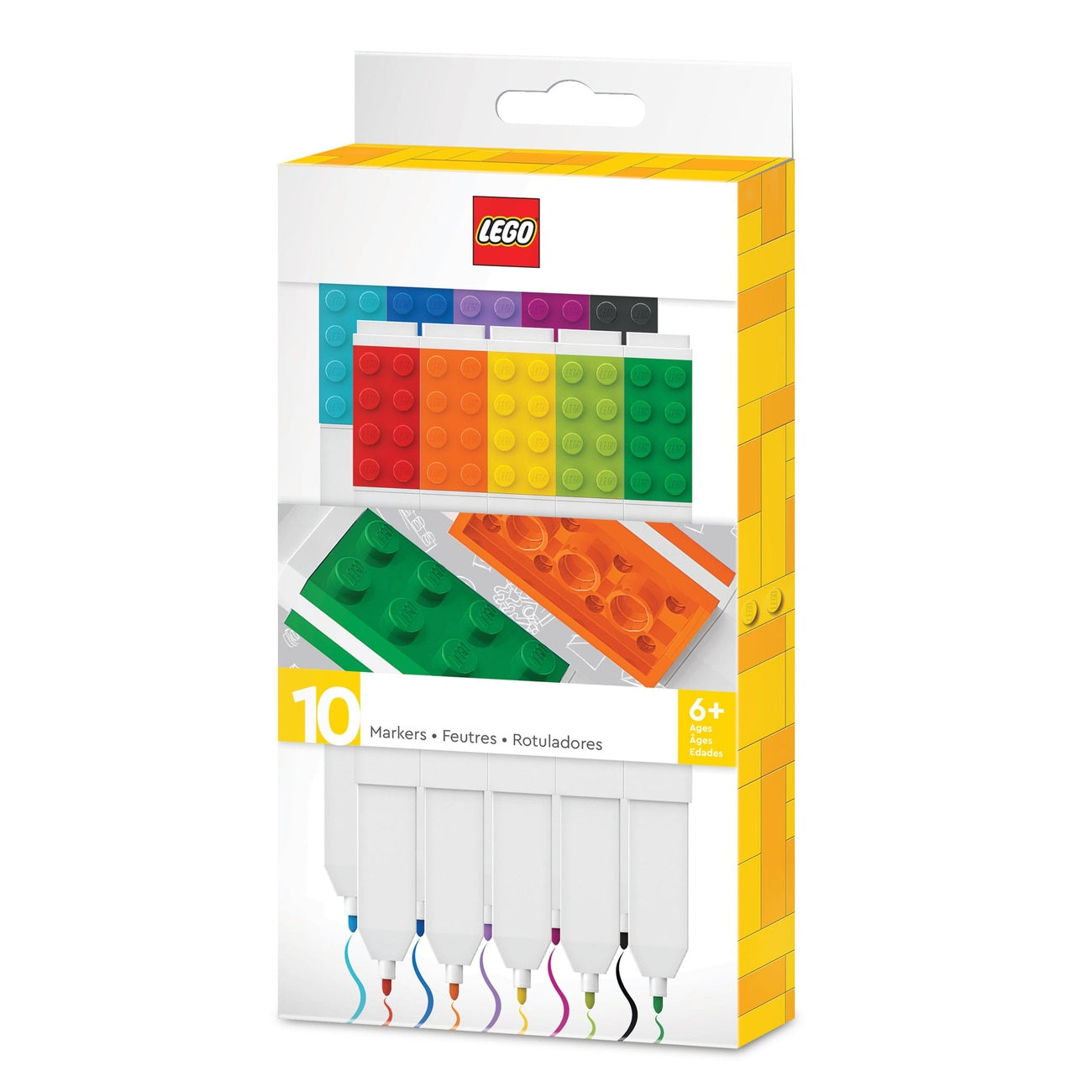 Image produit Set de feutres LEGO – 10 pièces