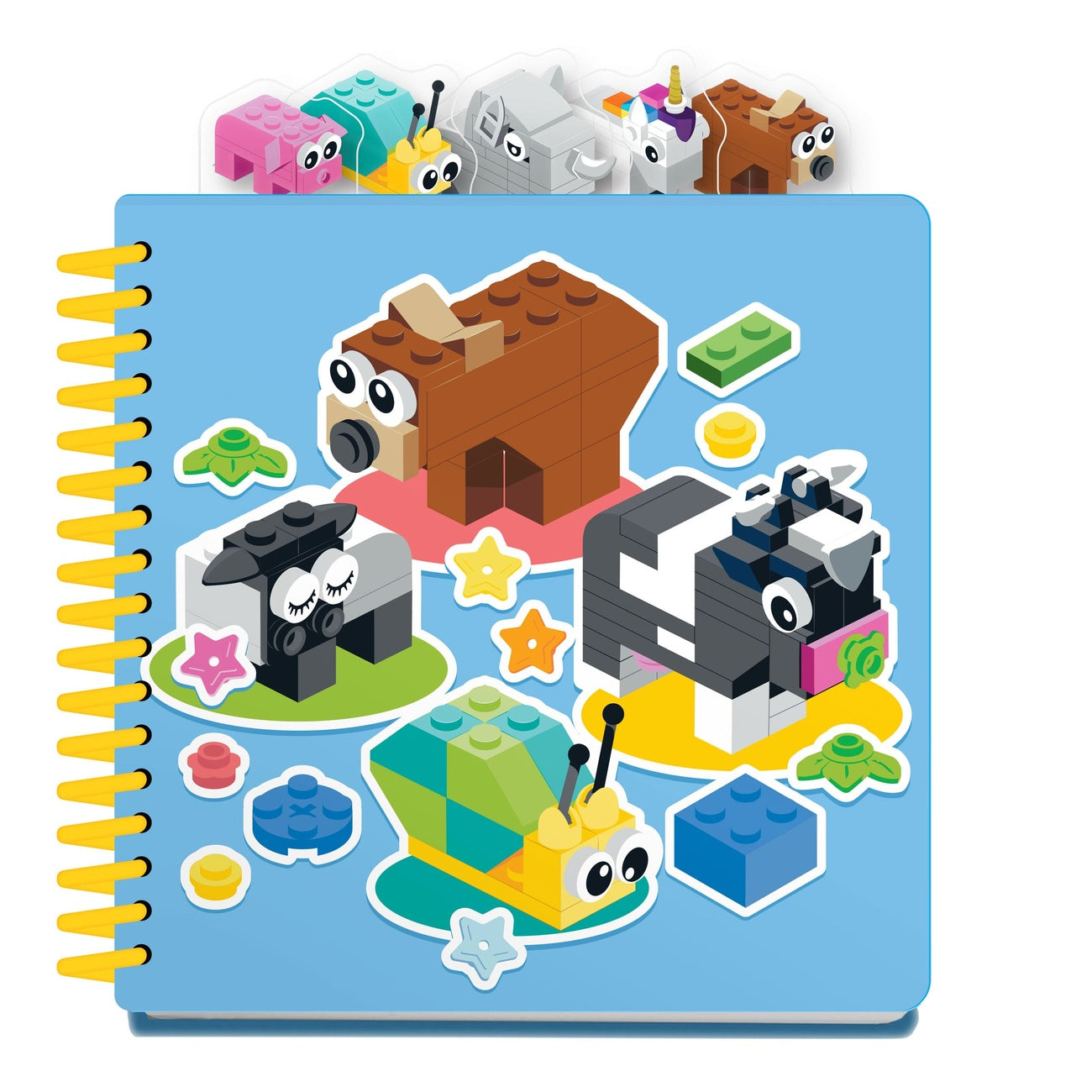 Image produit Carnet à onglets LEGO Icon Animaux