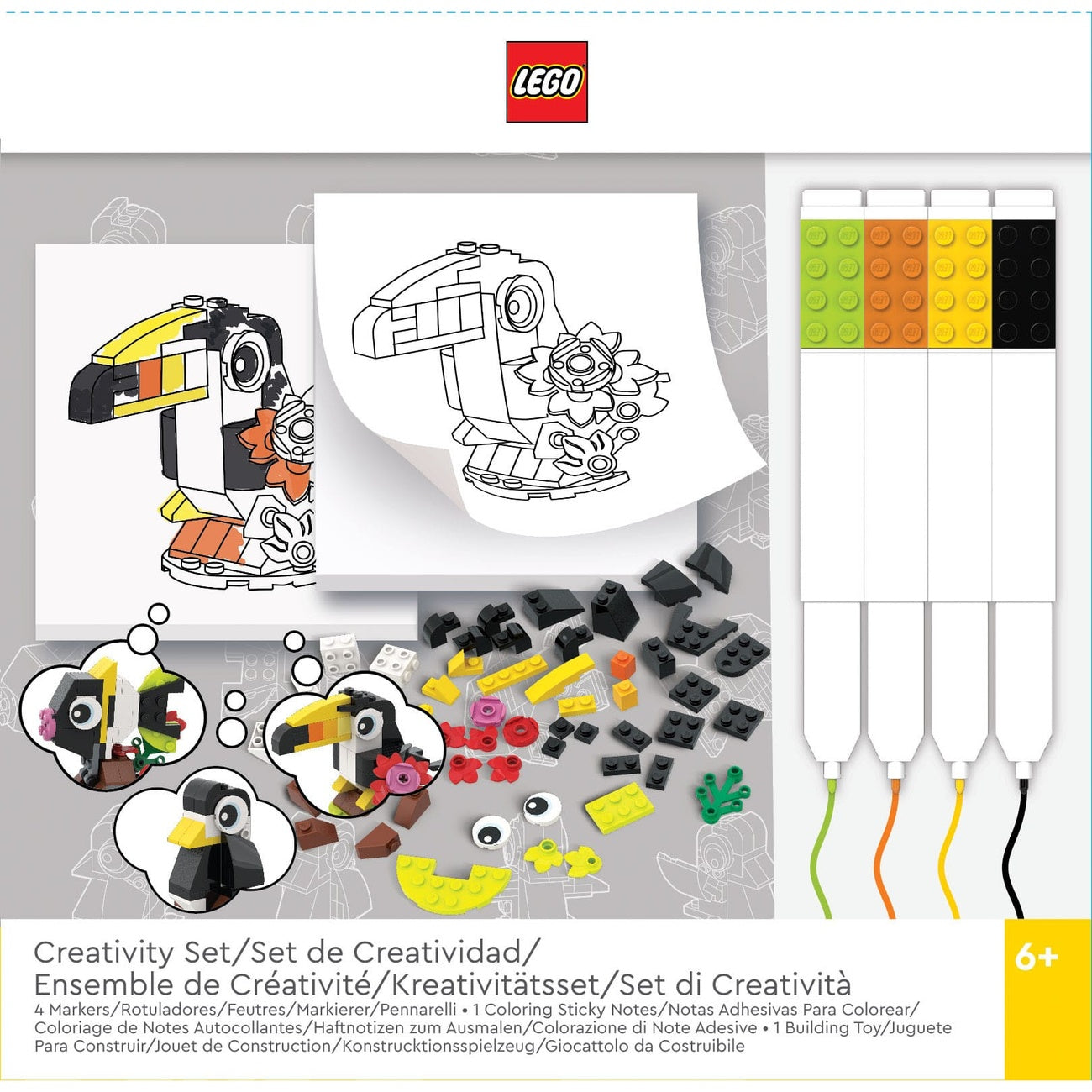 Image produit LEGO Set de créativité papeterie Animaux