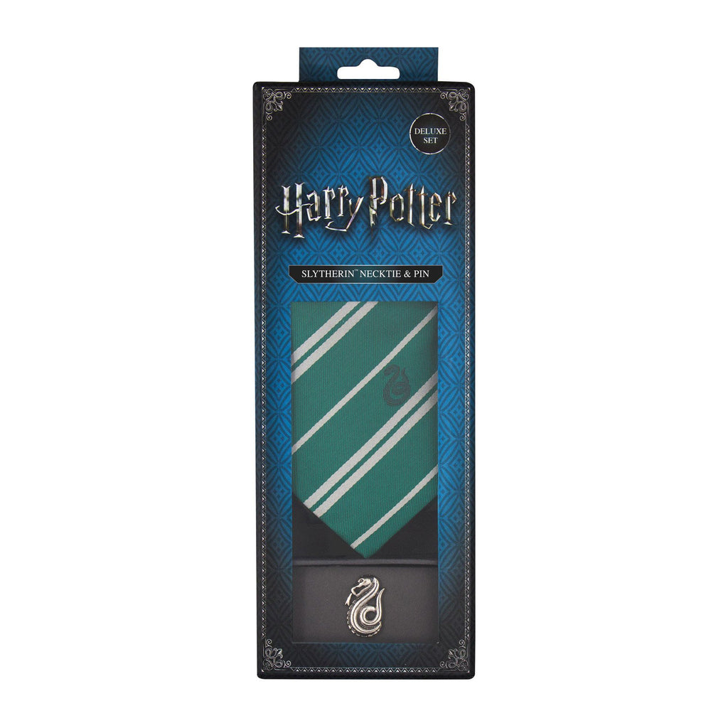 Produktbild Harry Potter Krawatte & Ansteck-Pin Deluxe Box Slytherin